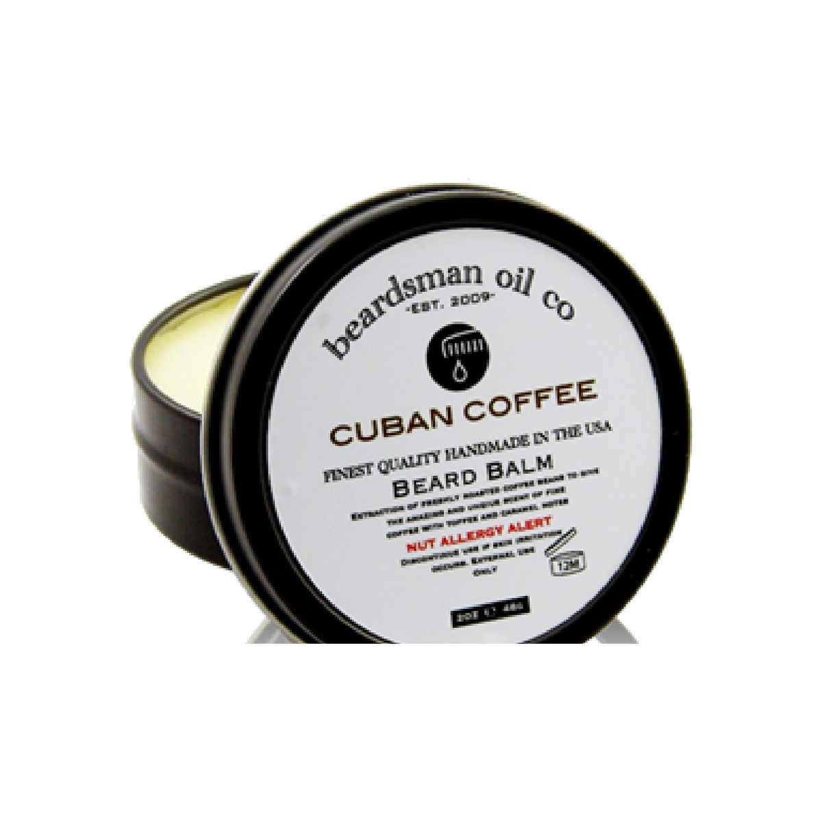 Beardsman beard balm tin