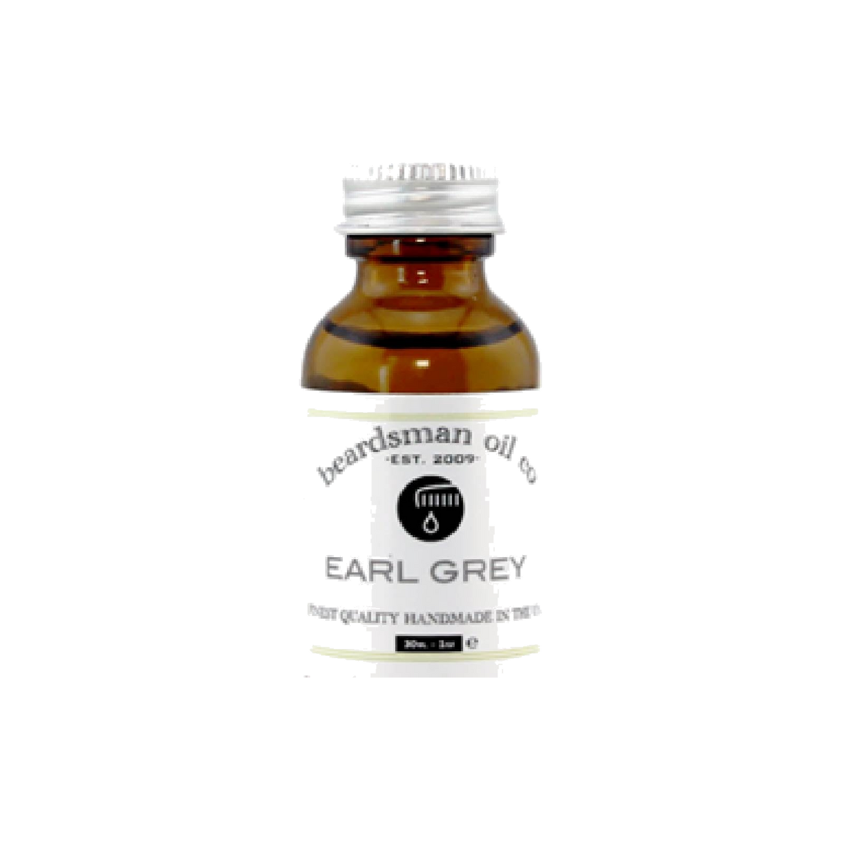 Beardsman beard oil bottle