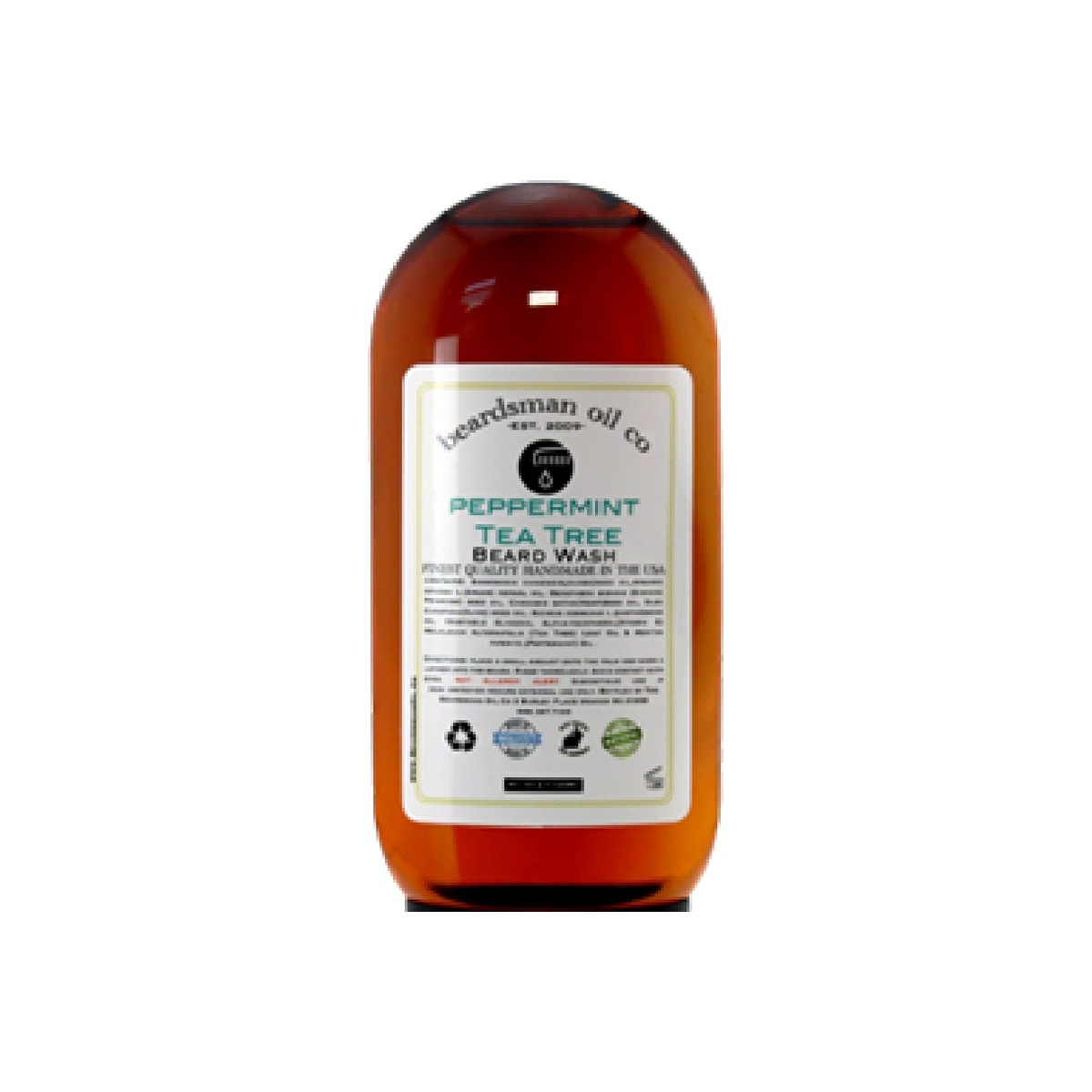 Beardsman beard wash bottle