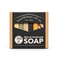 Beardsman Explorer soap sampler with six assorted handmade soap strips