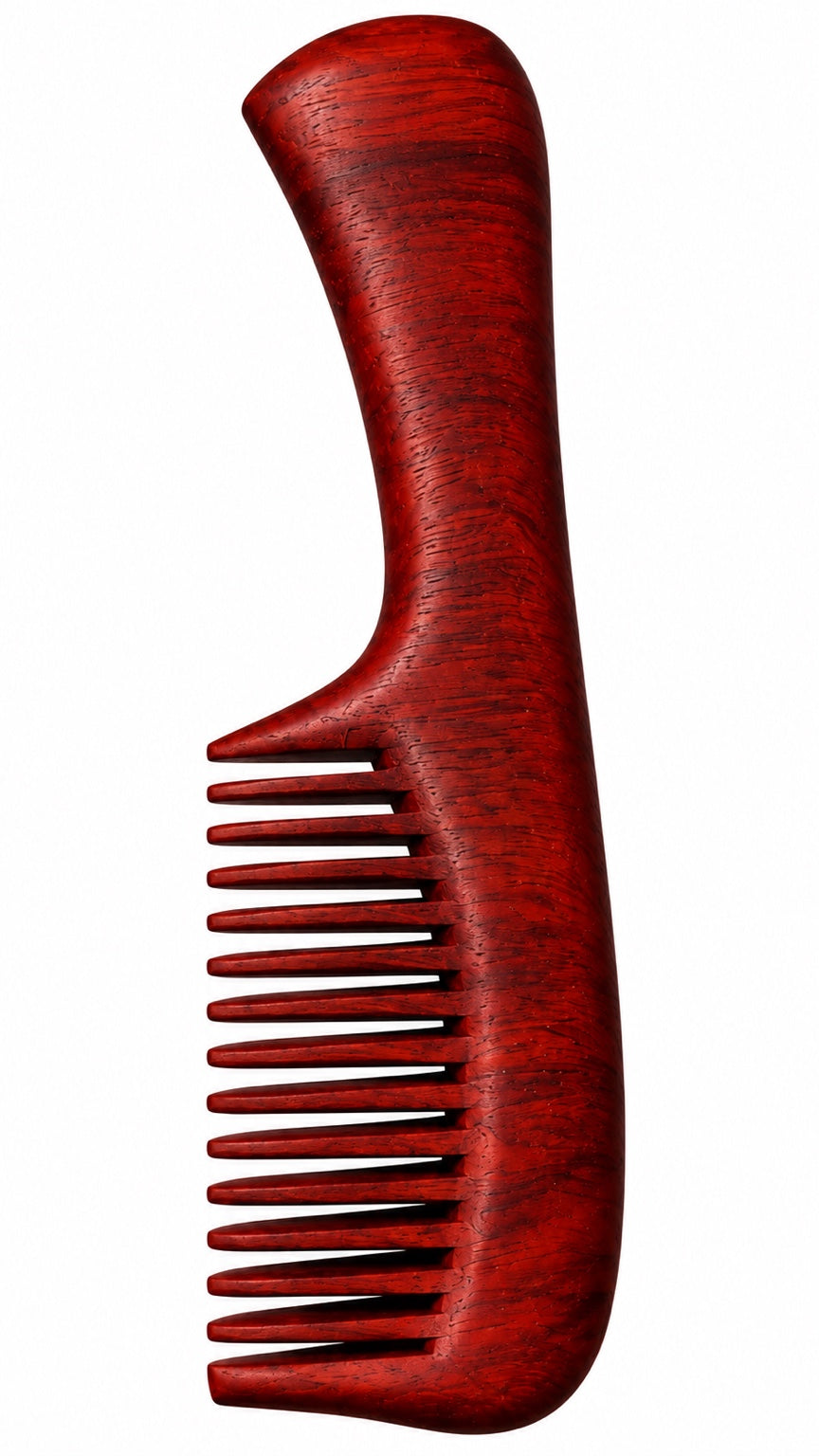 Olde Capital Woodworks Dressing Comb — Padauk
