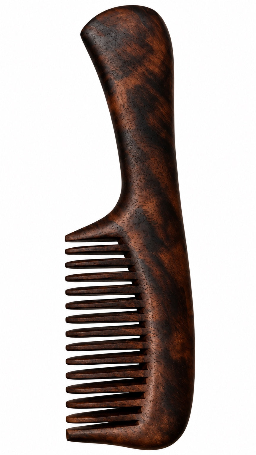 Olde Capital Woodworks Dressing Comb — Walnut