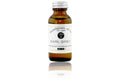 Amber glass bottle of Beardsman Oil Co Earl Grey beard oil, the brand’s flagship scent, with silver cap and white label.