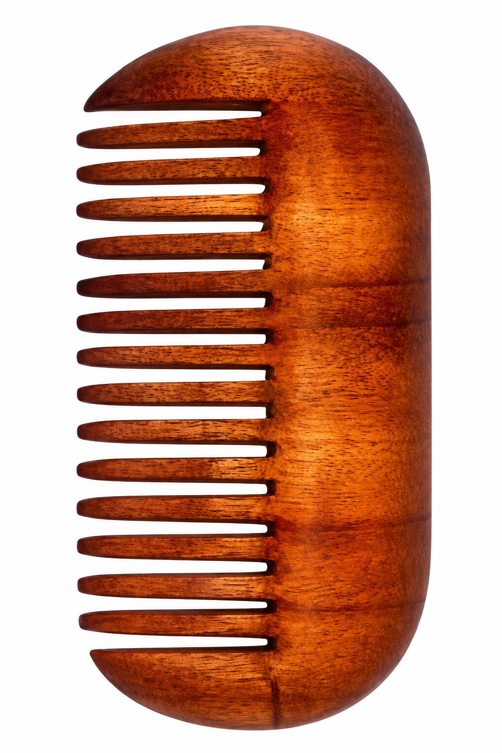 Olde Capital Woodworks Pocket Comb — Mahogany